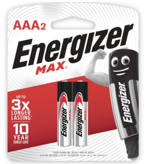 Pin Đũa AAA Energizer Alkaline Max 1.5V (Nhập khẩu Singapore) Chính Hãng 100%