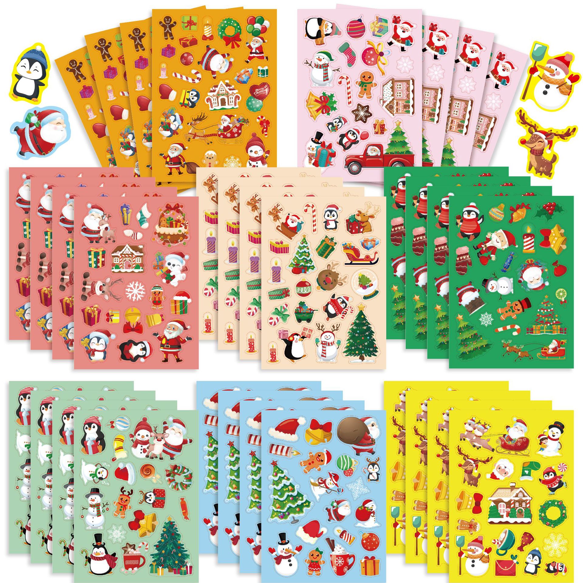Hình dán Trang trí Giáng sinh - Sticker trang trí Noel
