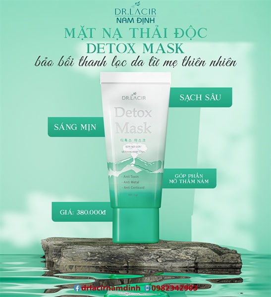 Mặt Nạ Thải Độc Da Detox Mask Dr Lacir 20gram