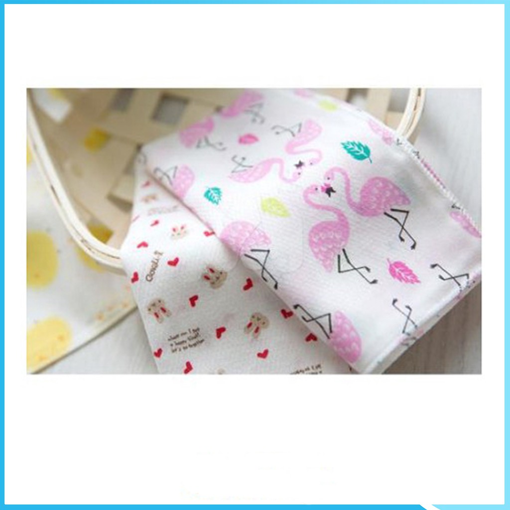 Set 10 khăn sữa sợi tre cordi hàn quốc 35x35cm