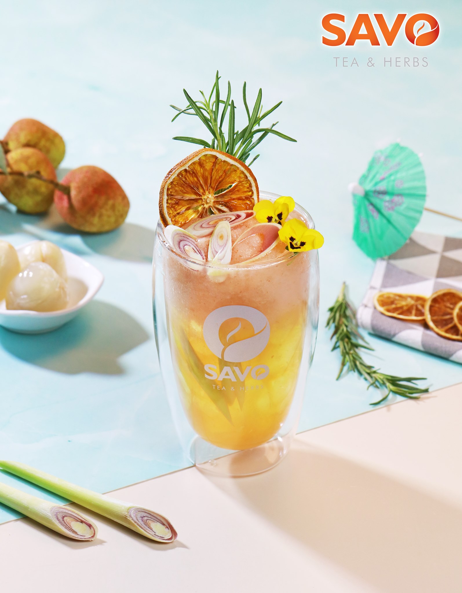 TRÀ SAVO REFRESHING ( REFRESHING TEA ) - Hộp 20 Gói X 2g