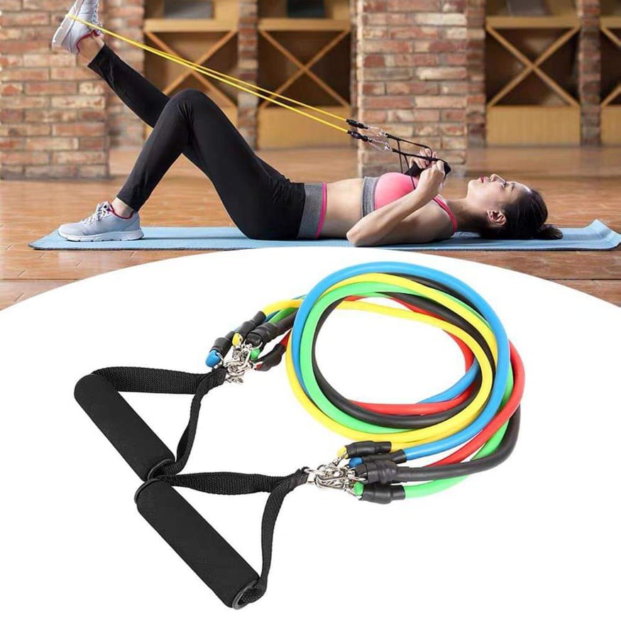[HCM]Bộ 5 Dây Tập Gym Ngũ Sắc