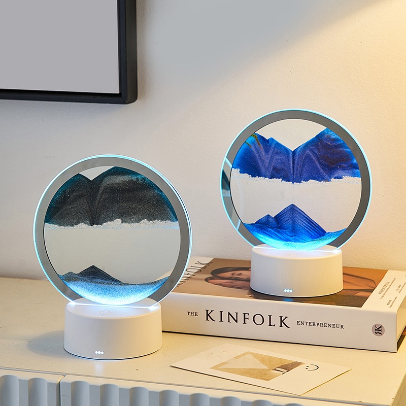 Tranh cát chuyển động 3D có đèn Led