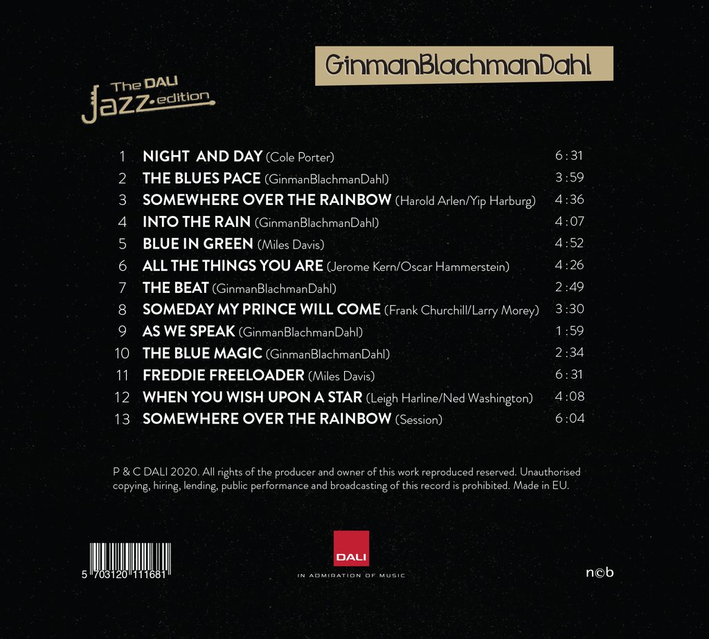 Bộ 6 đĩa CD nhạc The Dali vol 1- vol 6