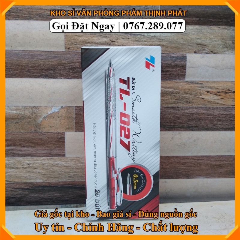 HỘP 20 BÚT BI TL-027(GIÁ TẠI KHO)