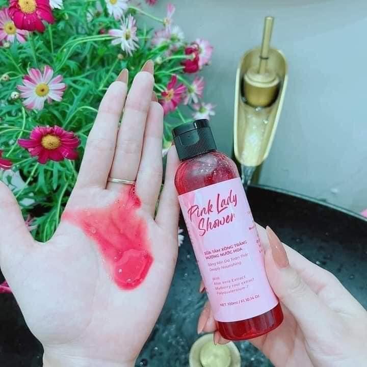 Sữa tắm xông trắng Pink Lady Mini 100ml
