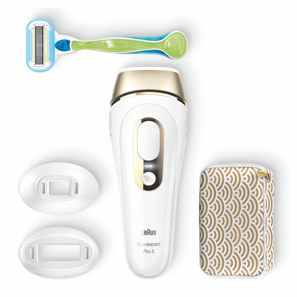 MÁY TRIỆT LÔNG BRAUN SILK-EXPERT PRO 5 - PL5237 BẢN CHÂU ÂU ( 3 đầu triệt)
