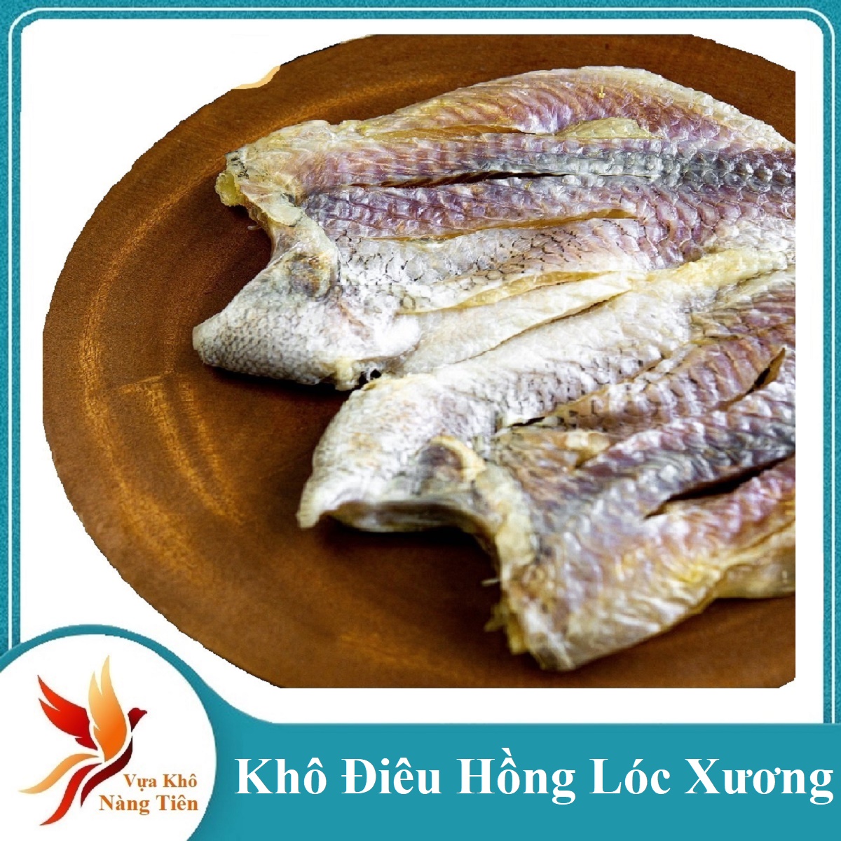 500GR  KHÔ CÁ DIÊU HỒNG LÓC XƯƠNG NGON TUYỆT
