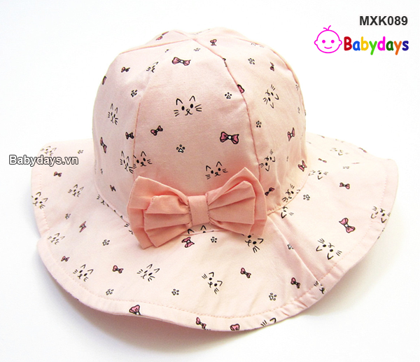 Mũ nón rộng vành cho bé MXK089
