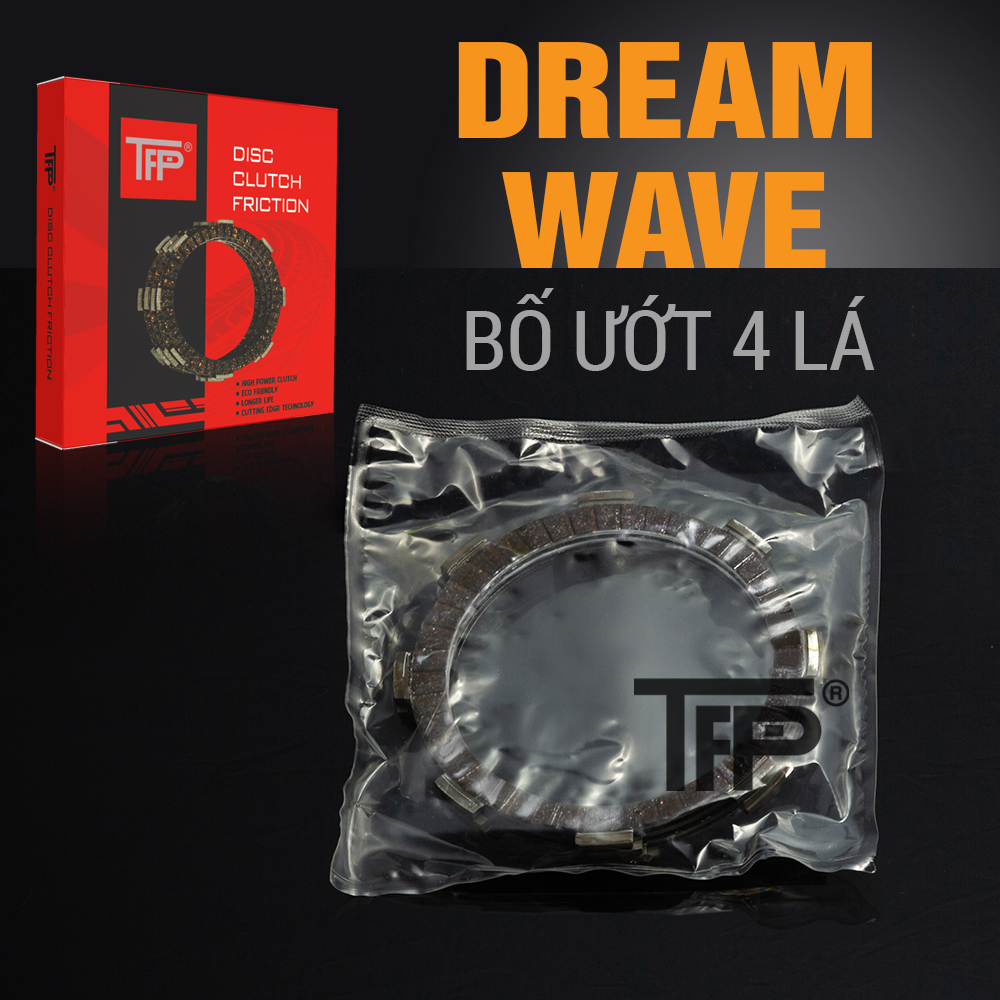 Bộ lá bố nồi xe dream wave future1 + thương hiệu tpp , phụ kiện xe máy