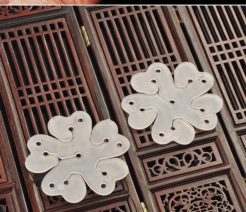 Set 5 chiếc kẹp bóng tạo hình bông hoa