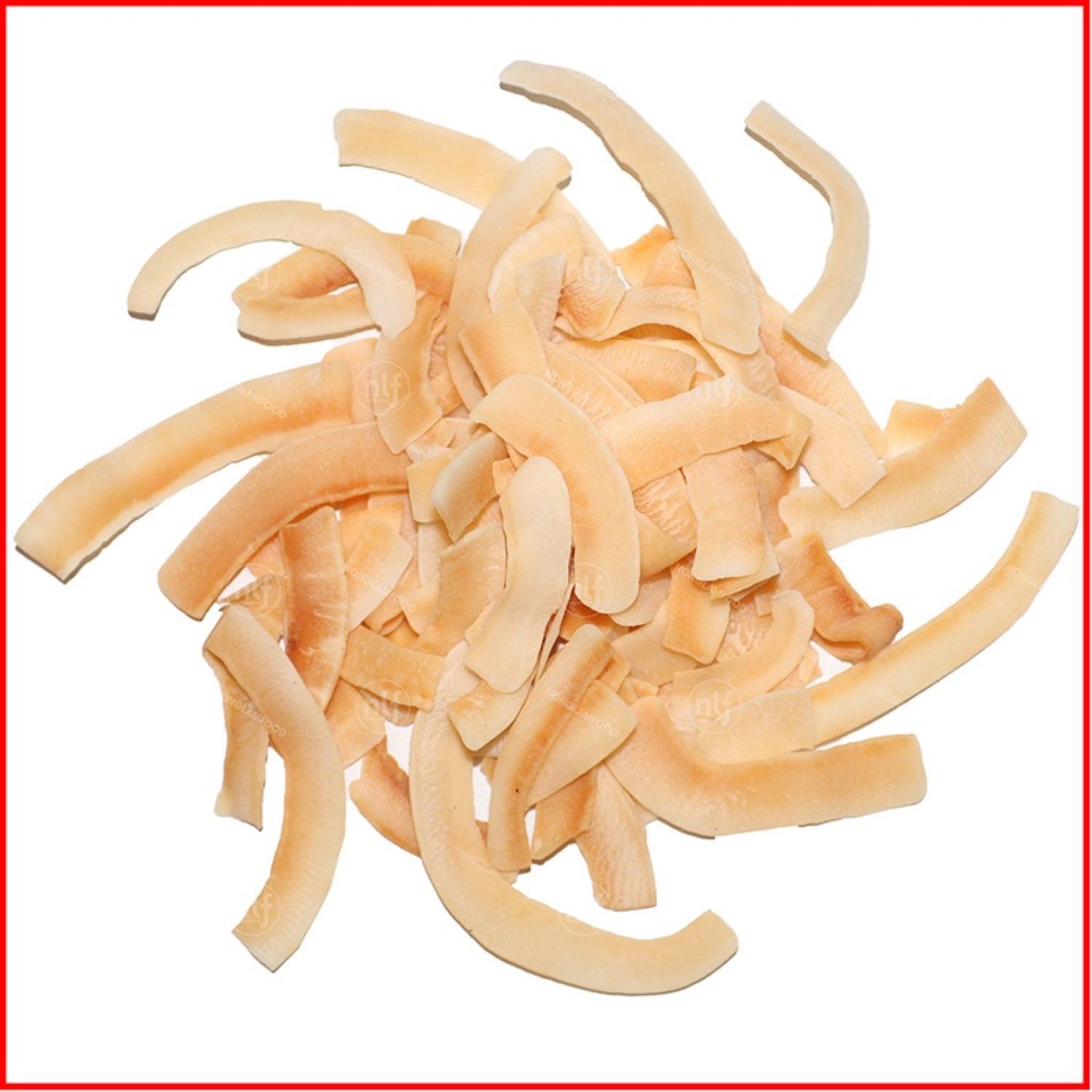Dừa Sấy Giòn COCONUT CHIPS Túi100g