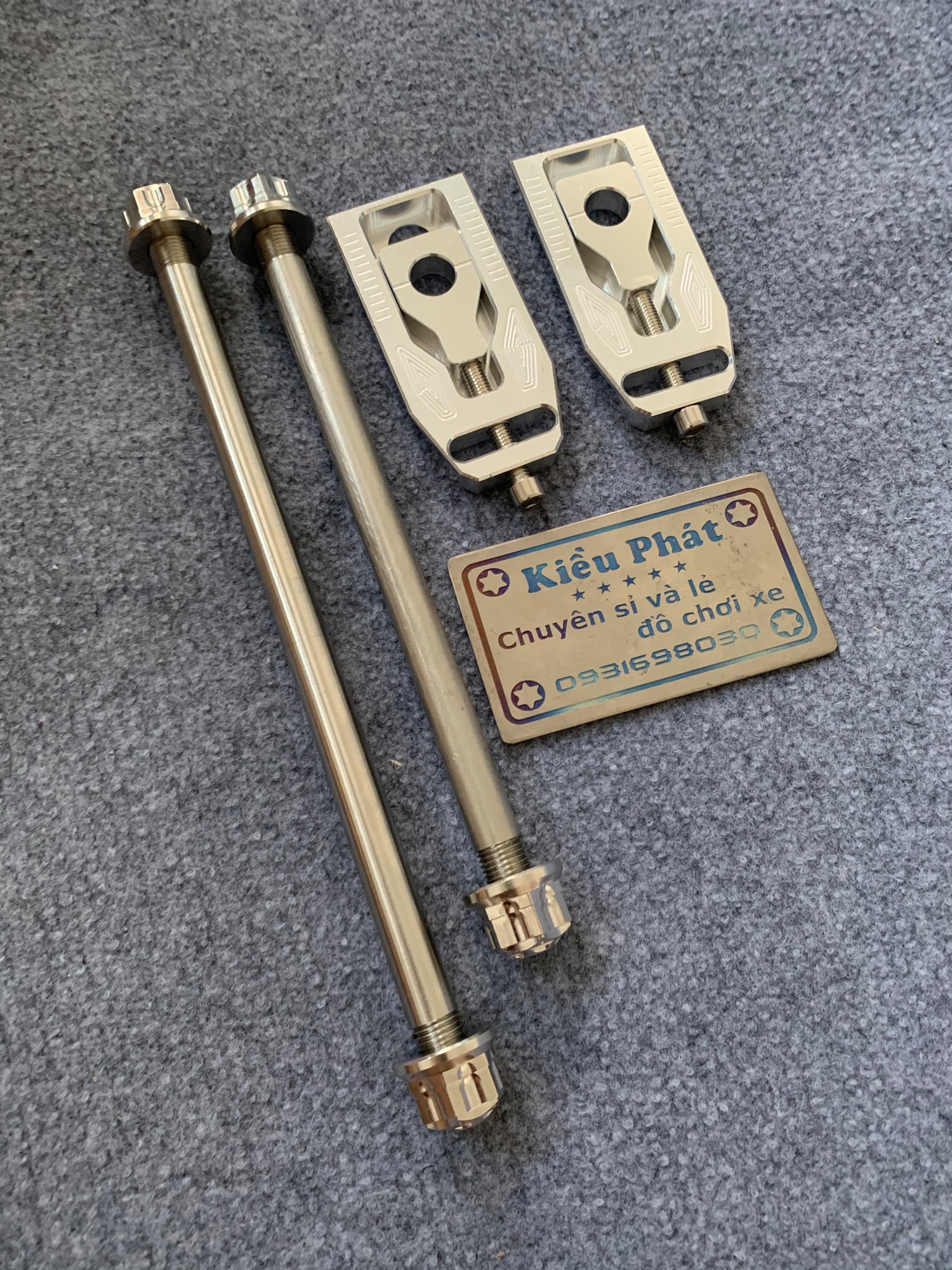 Cốt inox trước và Sau Kèm pat Tăng sên và Tán Salaya  Wave Drem Future