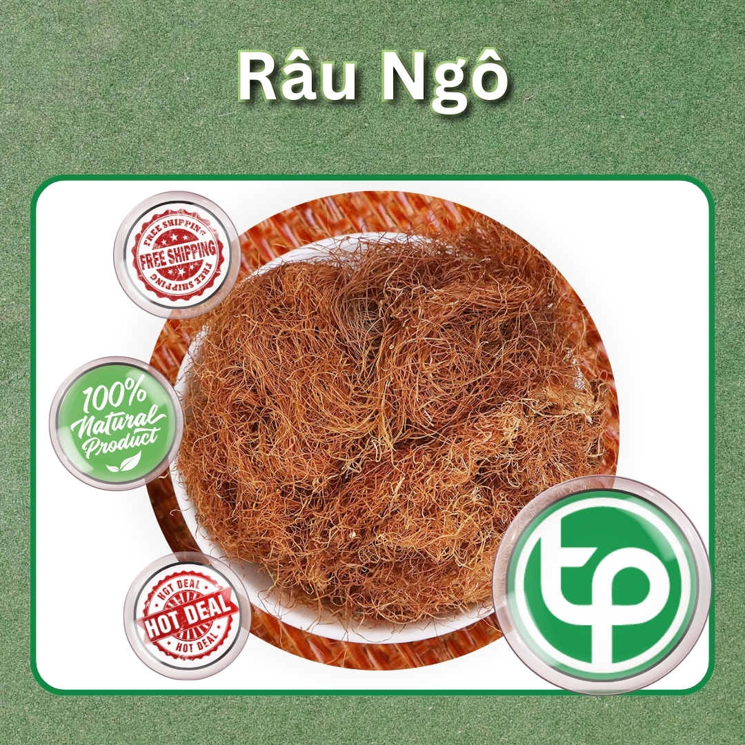 [Combo giá rẻ] Combo 2kg Râu bắp tươi Tấn Phát - chuyên dùng để pha trà thanh nhiệt và giải độc cực kỳ hiệu quả