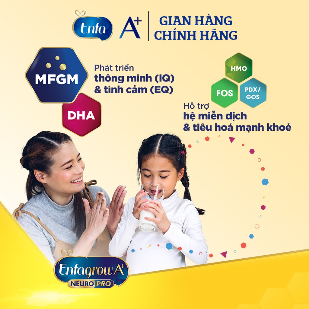 Sữa bột Enfamil A+ 2 400g