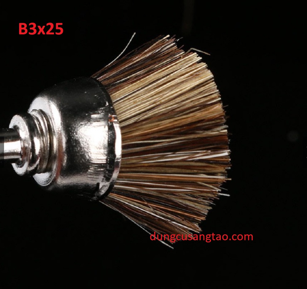 Chổi đánh bóng, chổi đánh rỉ, chổi lông ngựa mini