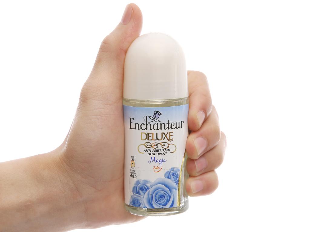 Lăn khử mùi Enchanteur Deluxe Magic 50ml - (Xanh Dương NƯỚC TRONG)