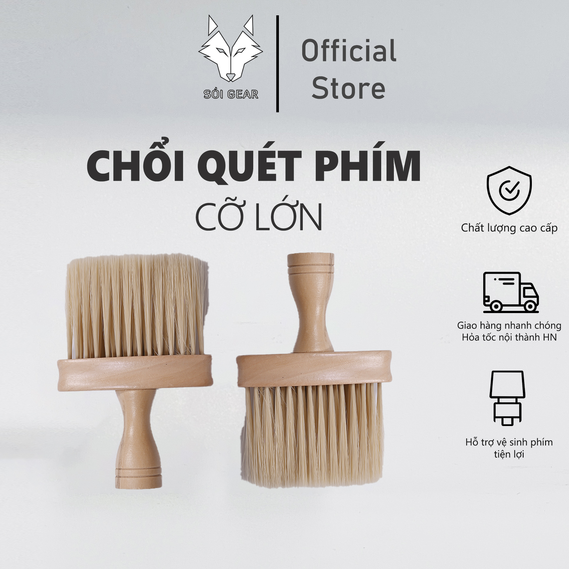 Chổi vệ sinh bàn phím cơ cỡ lớn