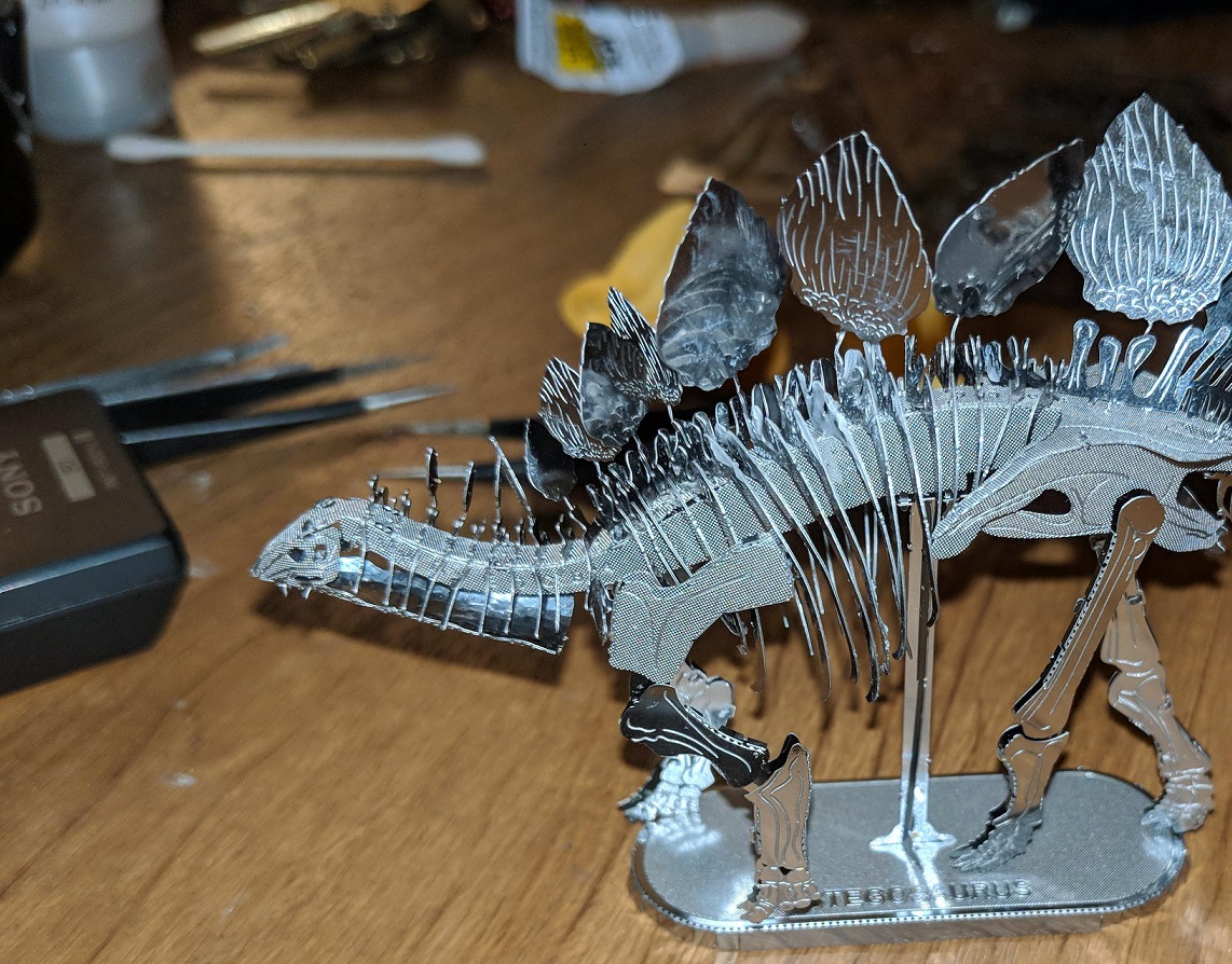 Mô Hình Khủng Long (Kim loại lắp ghép 3D)