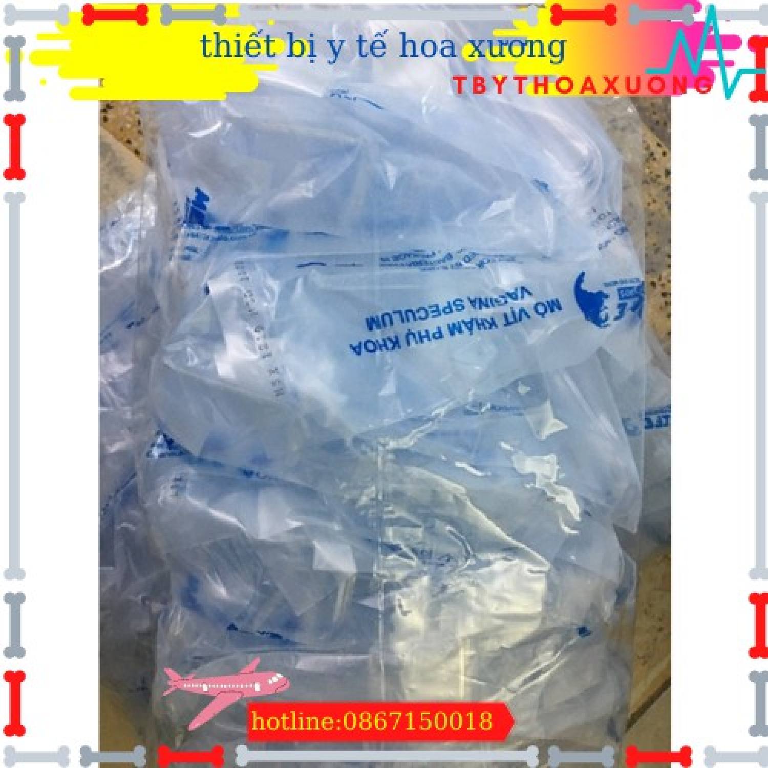 Mỏ vịt nhựa khám phụ khoa medlife túi 20 cái