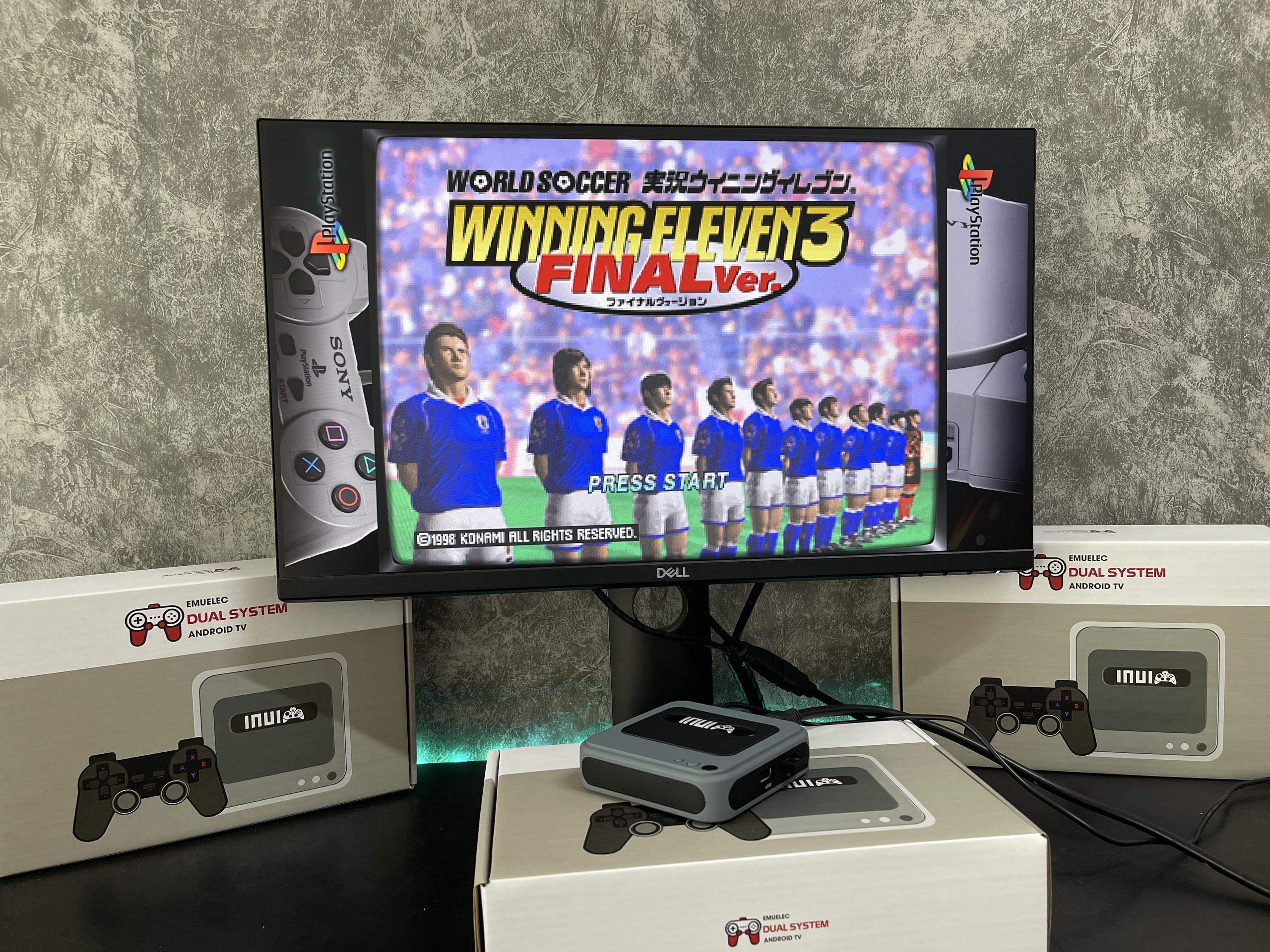 Máy chơi game INUI - X1 Pro, Android Box - Gamebox Giả Lập PSP/PS1/NEOGEO....