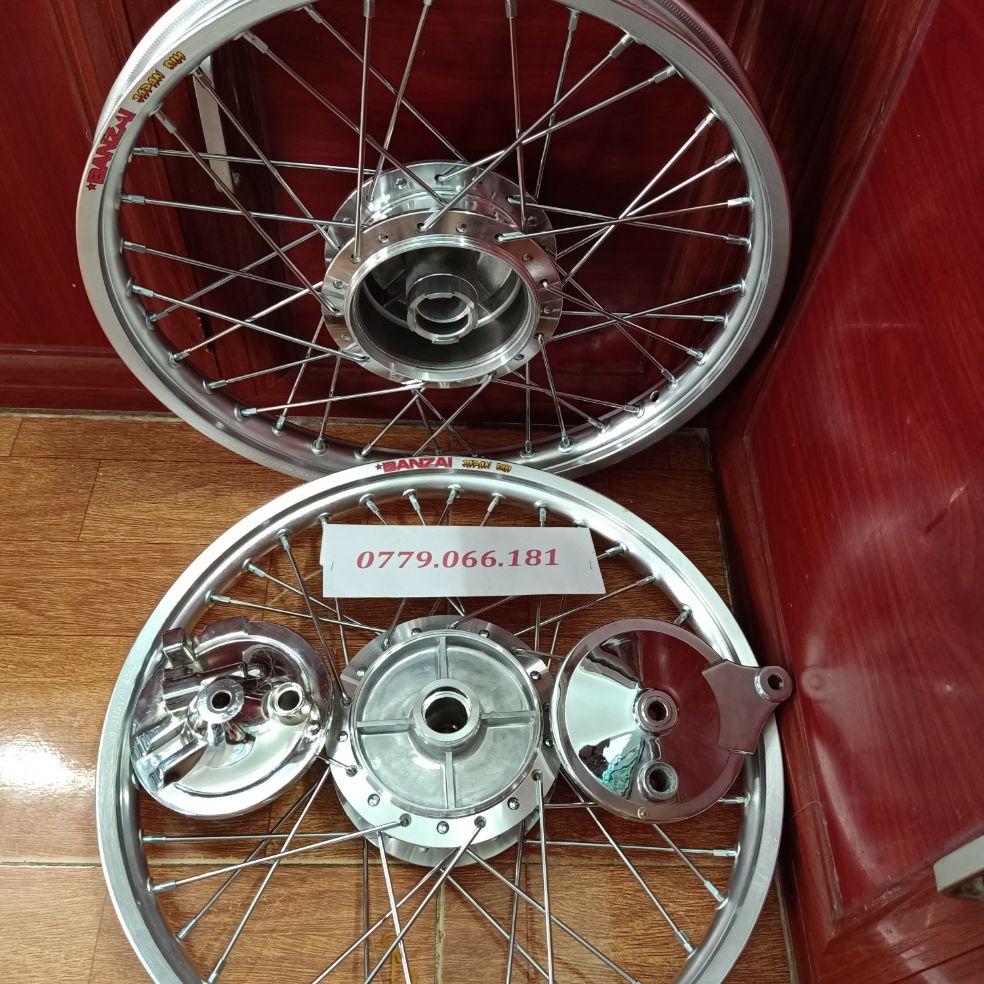 BÁNH CĂM DREAM WAVE TẶNG KÈM THEO 2 MÁ ĐÙM TRƯỚC SAU NIỀNG NHÔM THÁI 1.4&1.6 GẮN VỪA KO CHẾ