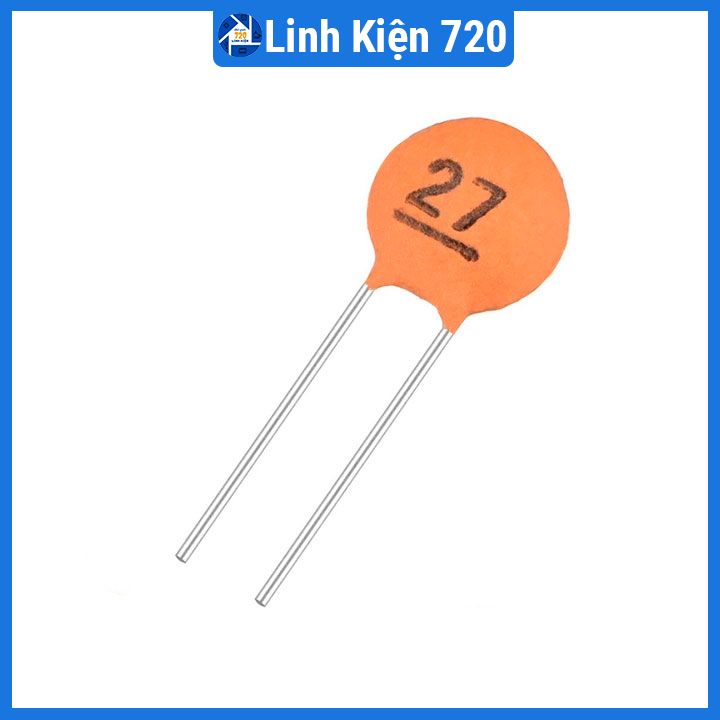 Gói 100 con tụ gốm đỏ 50V nhiều giá trị
