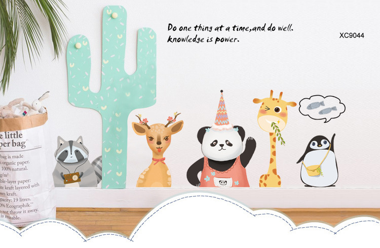 [HCM]Decal dán tường thú dã ngoại