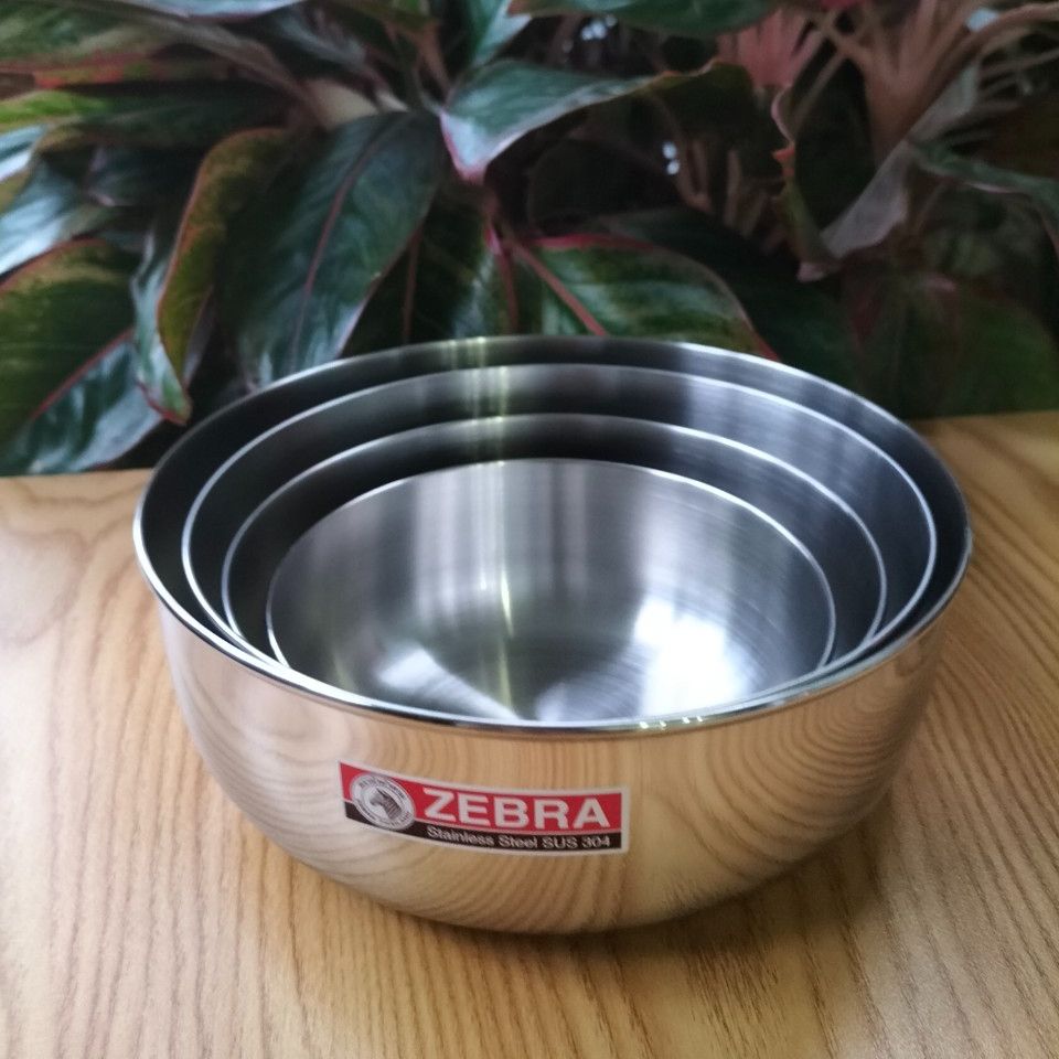 [HCM]Chén inox Zebra 111014 14cm