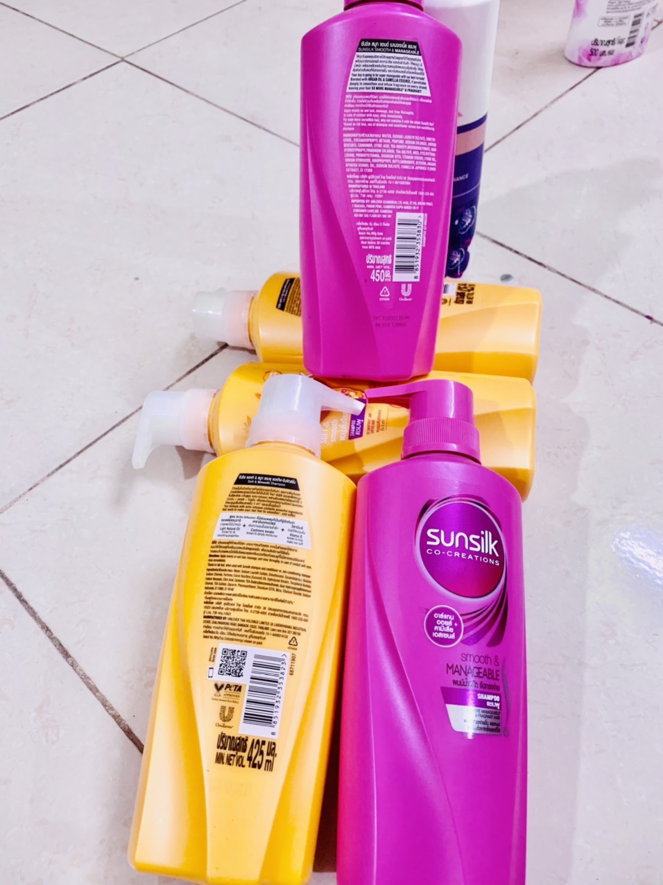 Dầu gội đầu Sunsilk Thái Lan mẫu mới 400ml