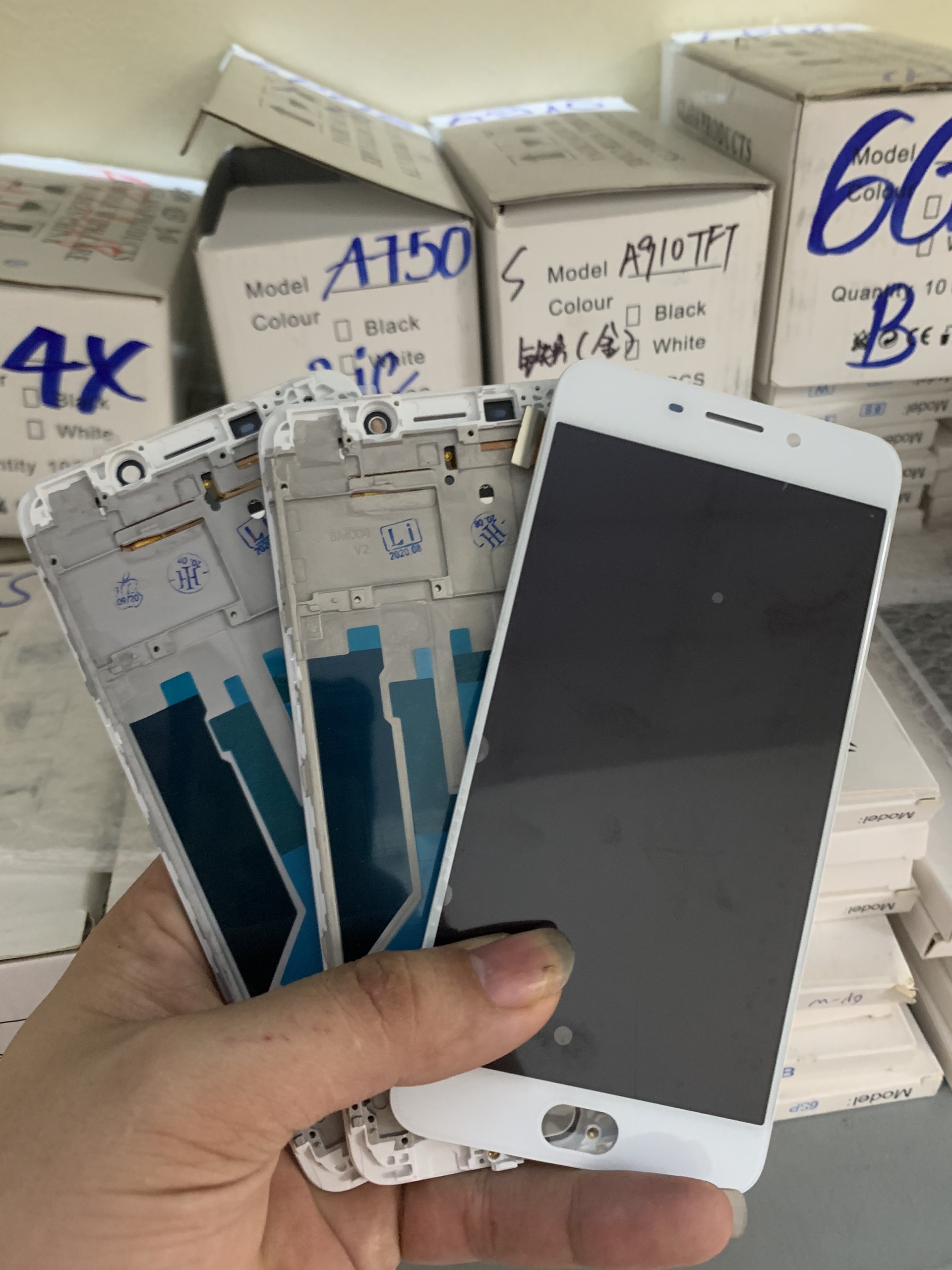 BỘ MÀN HÌNH OPPO F1 PLUS / X9009 / R9 ZIN KHUNG