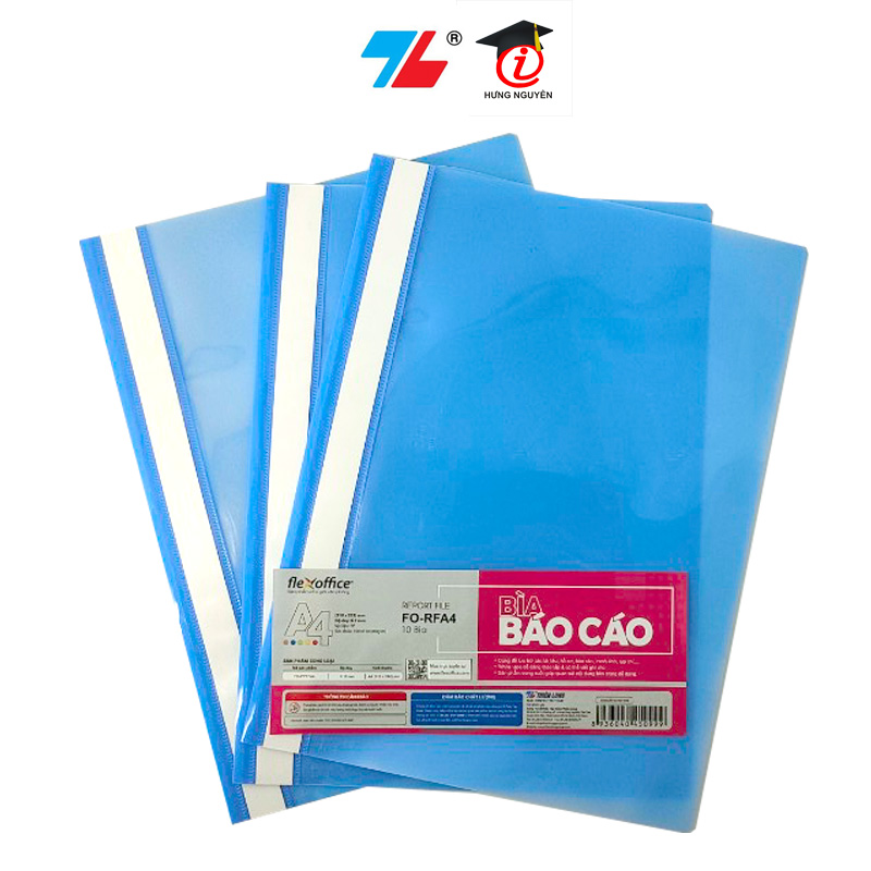 Tập 10 bìa report file a4 flexoffice fo-rfa4