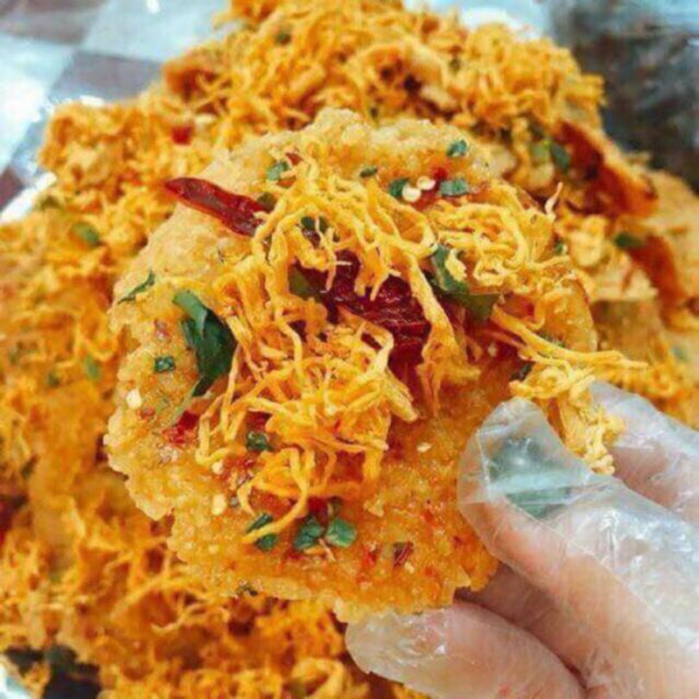 1Kg Cơm Cháy Lắc Khô Gà