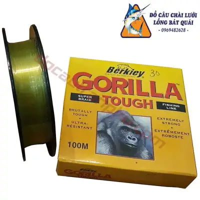 Cước Khỉ GORILLA Sợi Carbon Đủ Size Số, cuoc khi gorilla, cuoc cau ca, day cau ca, dây câu ( Shop Đồ Câu Thông Minh )