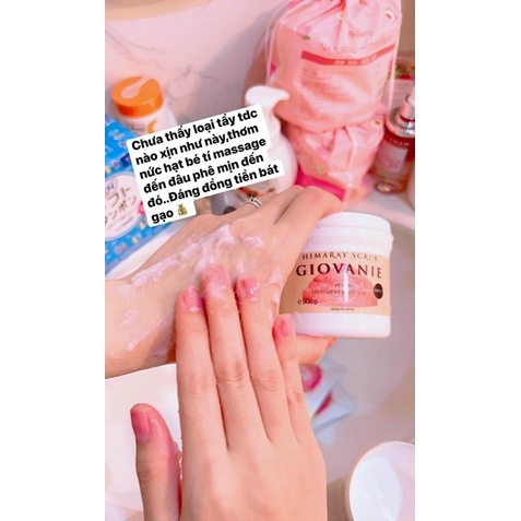 [Giovanie] TẨY DA CHẾT BODY ĐÀO HIMARAY SCRUB - DAte T3.2025