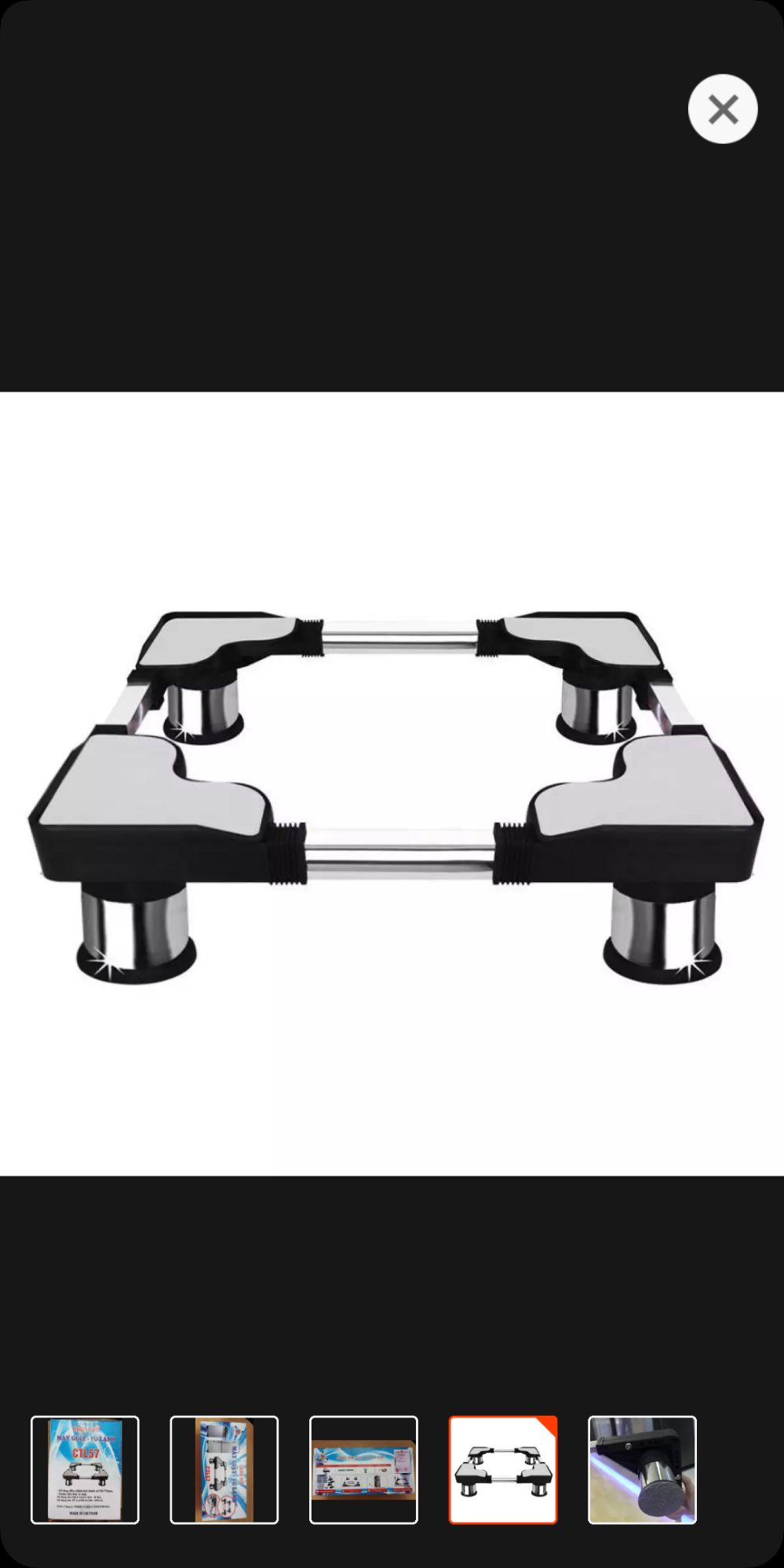 [HCM]chân đỡ tủ lạnh  máy giặt cỡ lớn CTL 57
