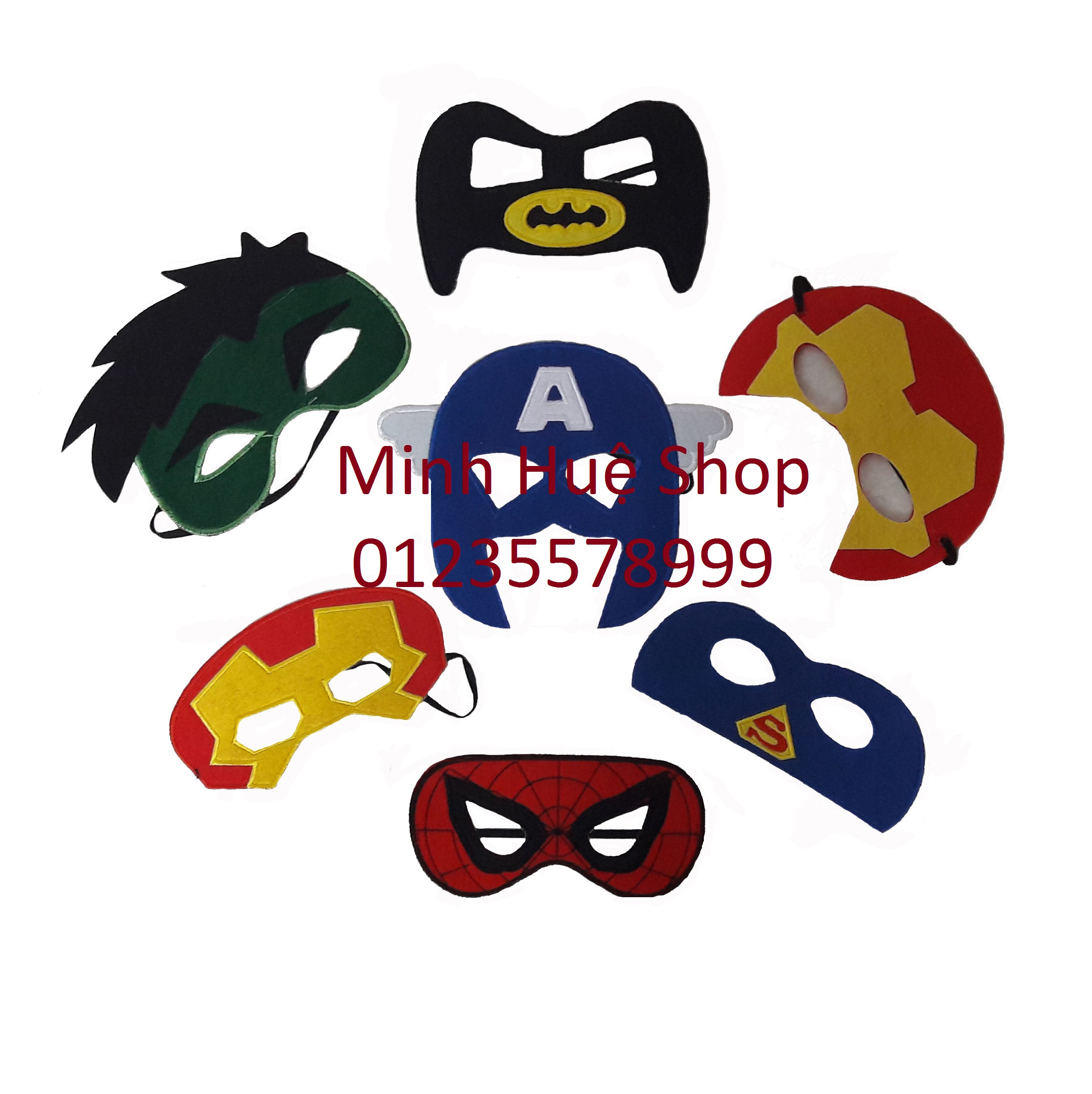 Mặt nạ các nhân vật siêu anh hùng - mh65