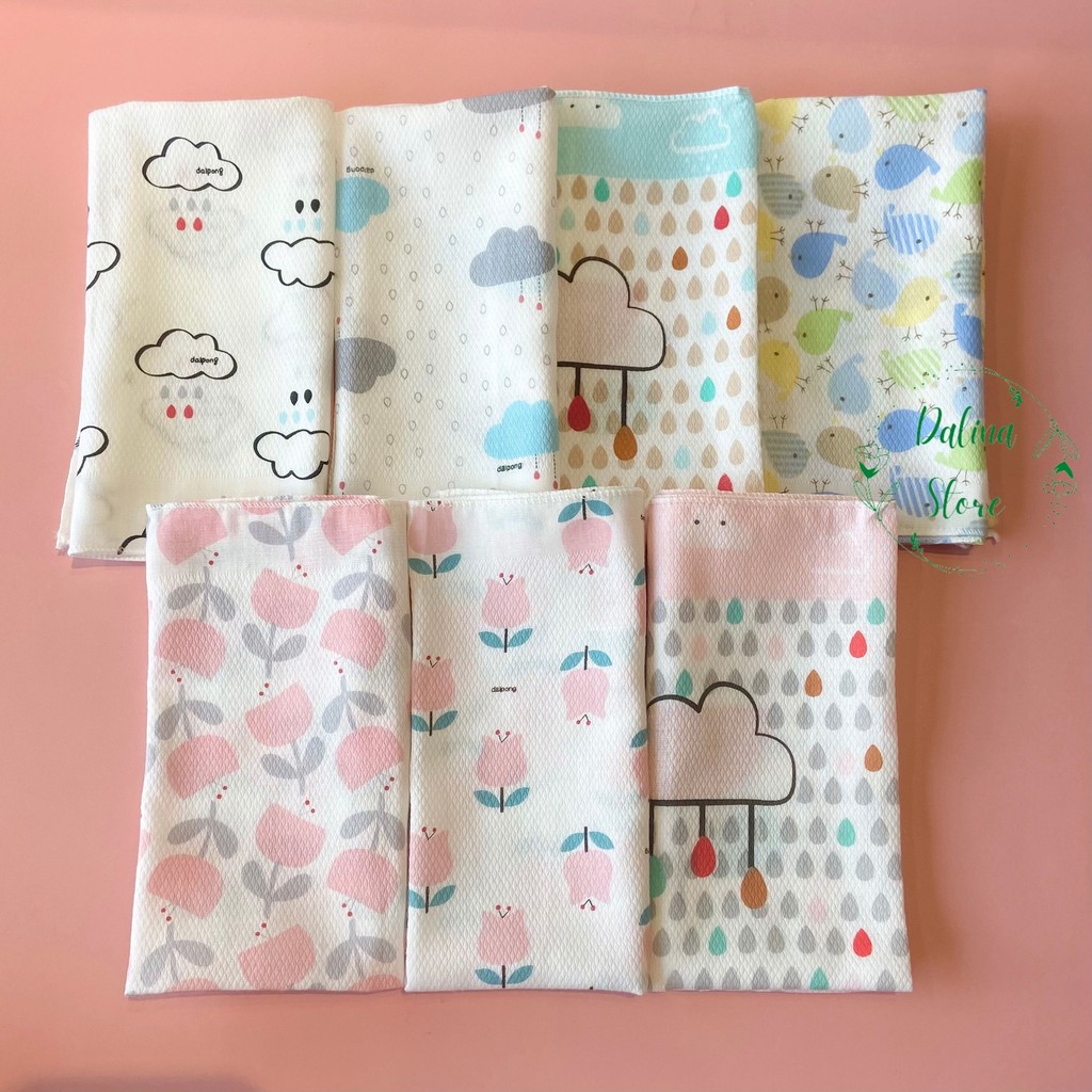 Khăn sữa sợi tre kháng khuẩn Cordi Hàn Quốc (set 10 chiếc)
