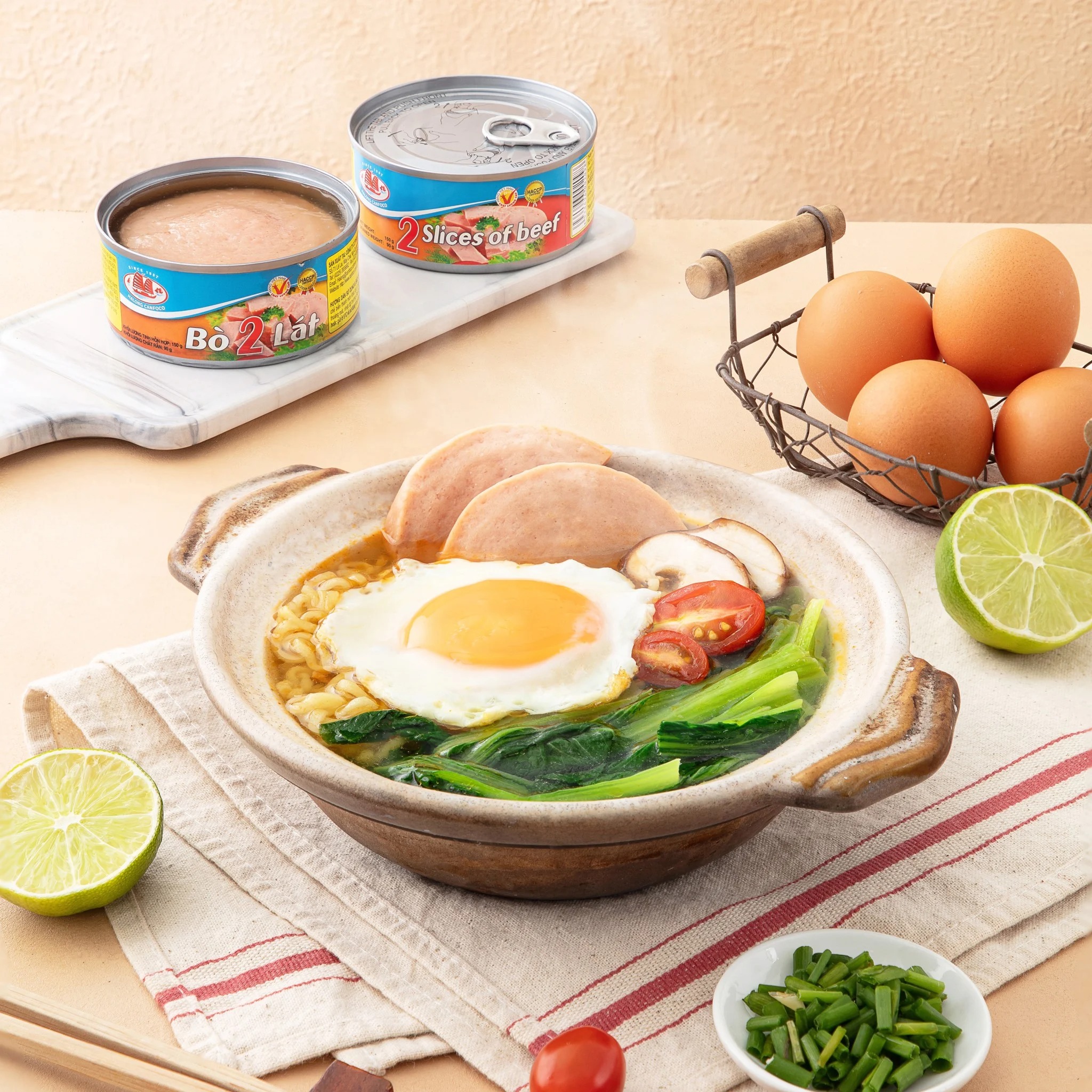 Combo 5 Bò 2 lát 150g - Đồ Hộp Hạ Long