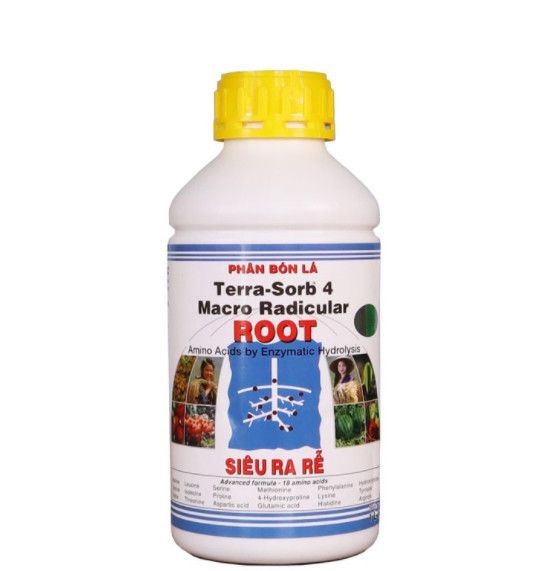 Chế phẩm terra-sorb 4 root phân bón ra rễ cực mạnh chai 01 lít