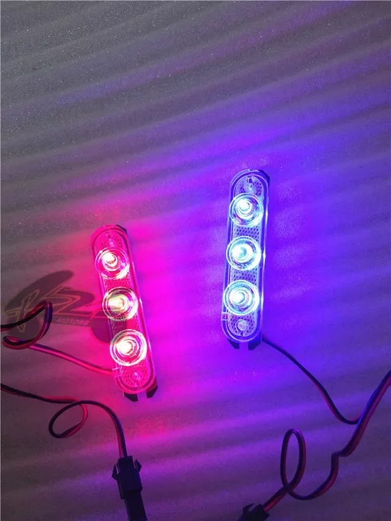 den led chop xe may Cặp đèn chớp xanh đỏ H2 ( giá 1 bộ )