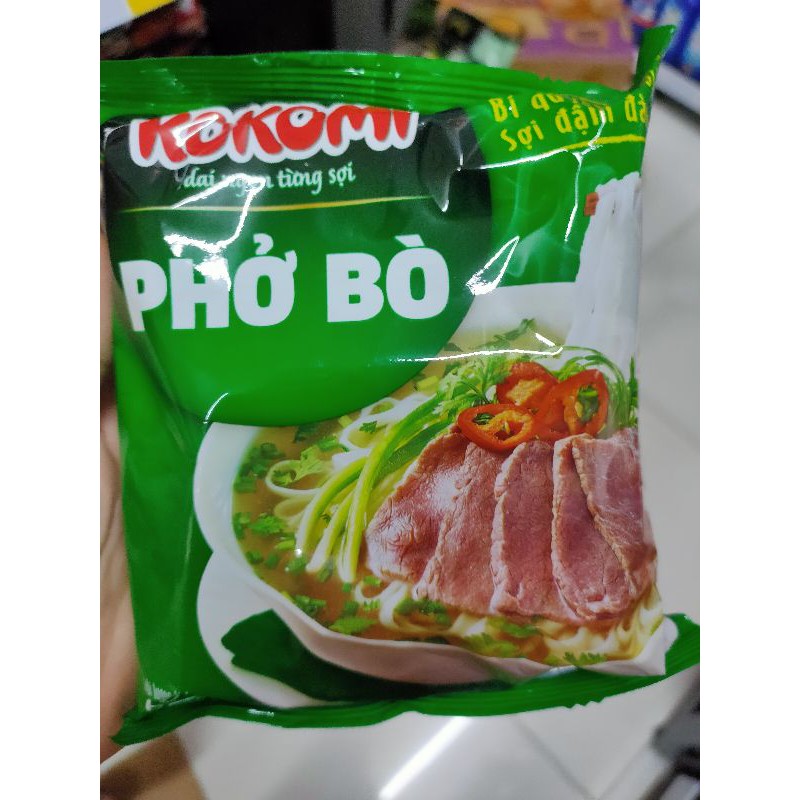 Combo 5 gói Phở bò Kokomi 65g