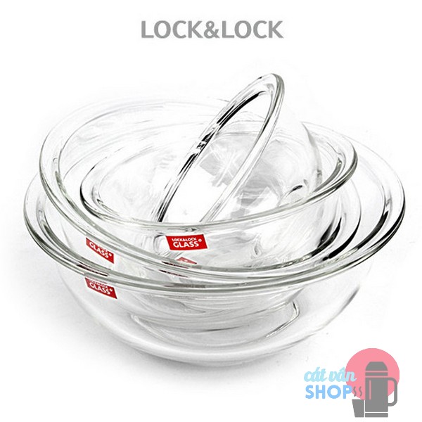 Tô thủy tinh chịu nhiệt LocknLock các loại