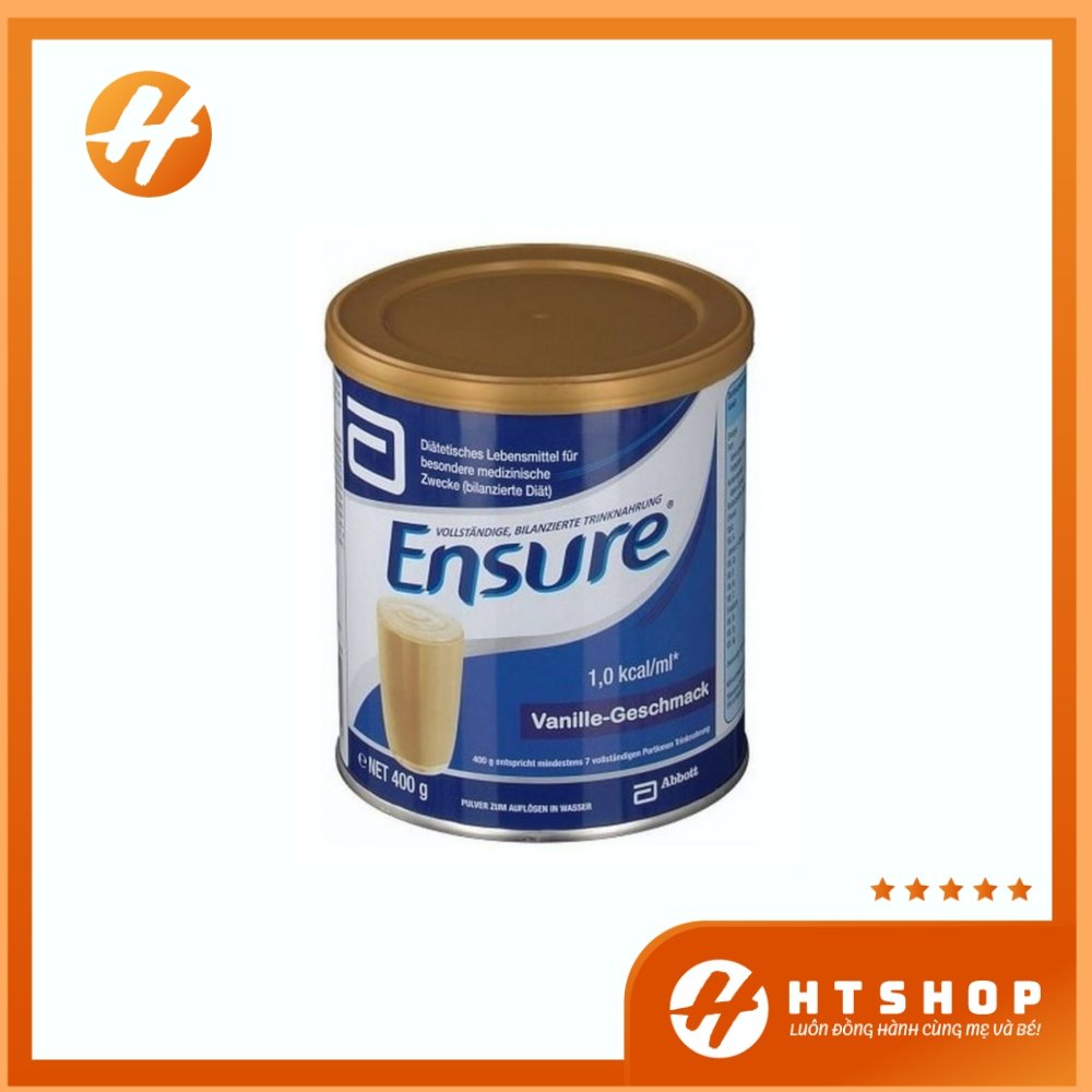 Sữa Bột Ensure Hương Vani - Đức Hộp 400Gram