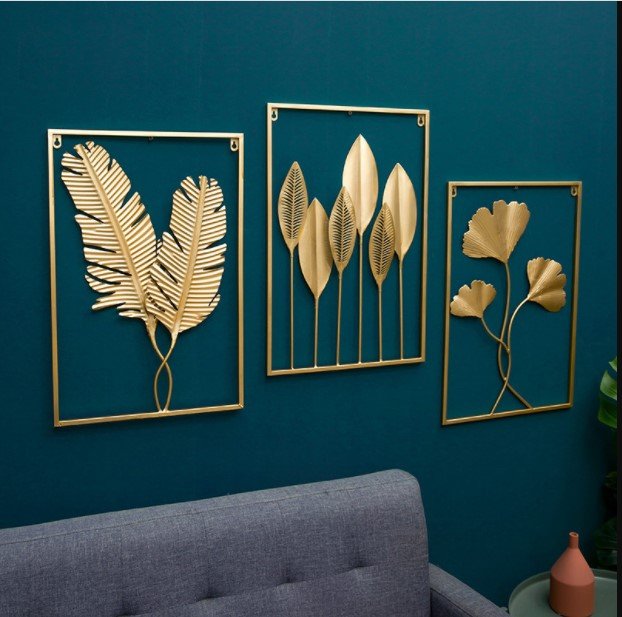 TRANH SẮT TREO TƯỜNG NGHỆ THUẬT 40cm*60cm*1cm (Tặng kèm ốc vít)