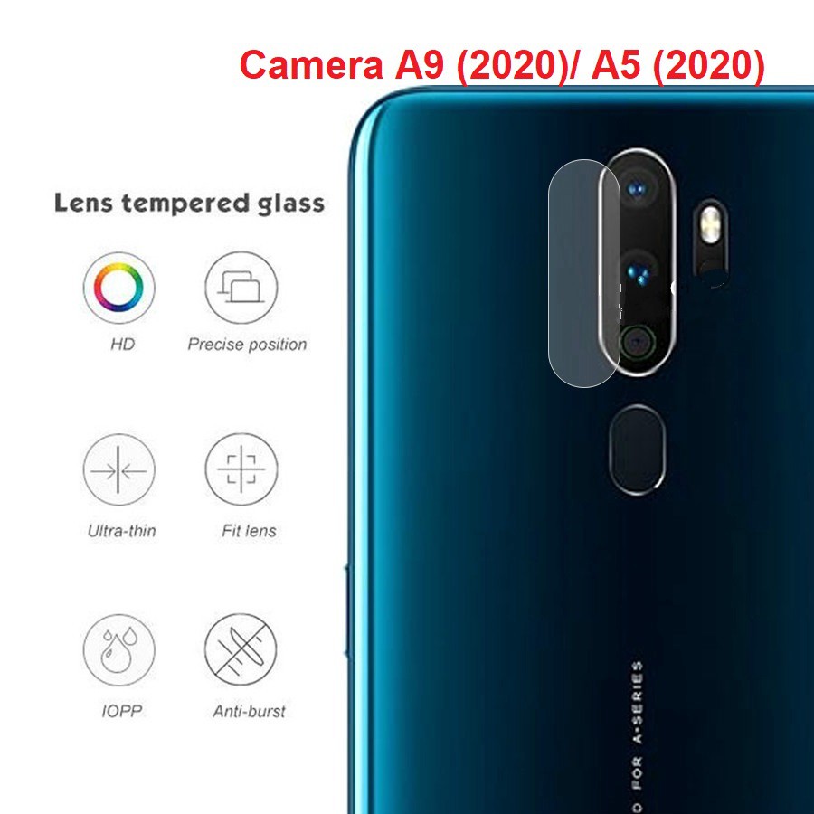 Dán cường lực Nano bảo vệ camera OPPO A9 / A5 chống trầy xước bụi bẩn