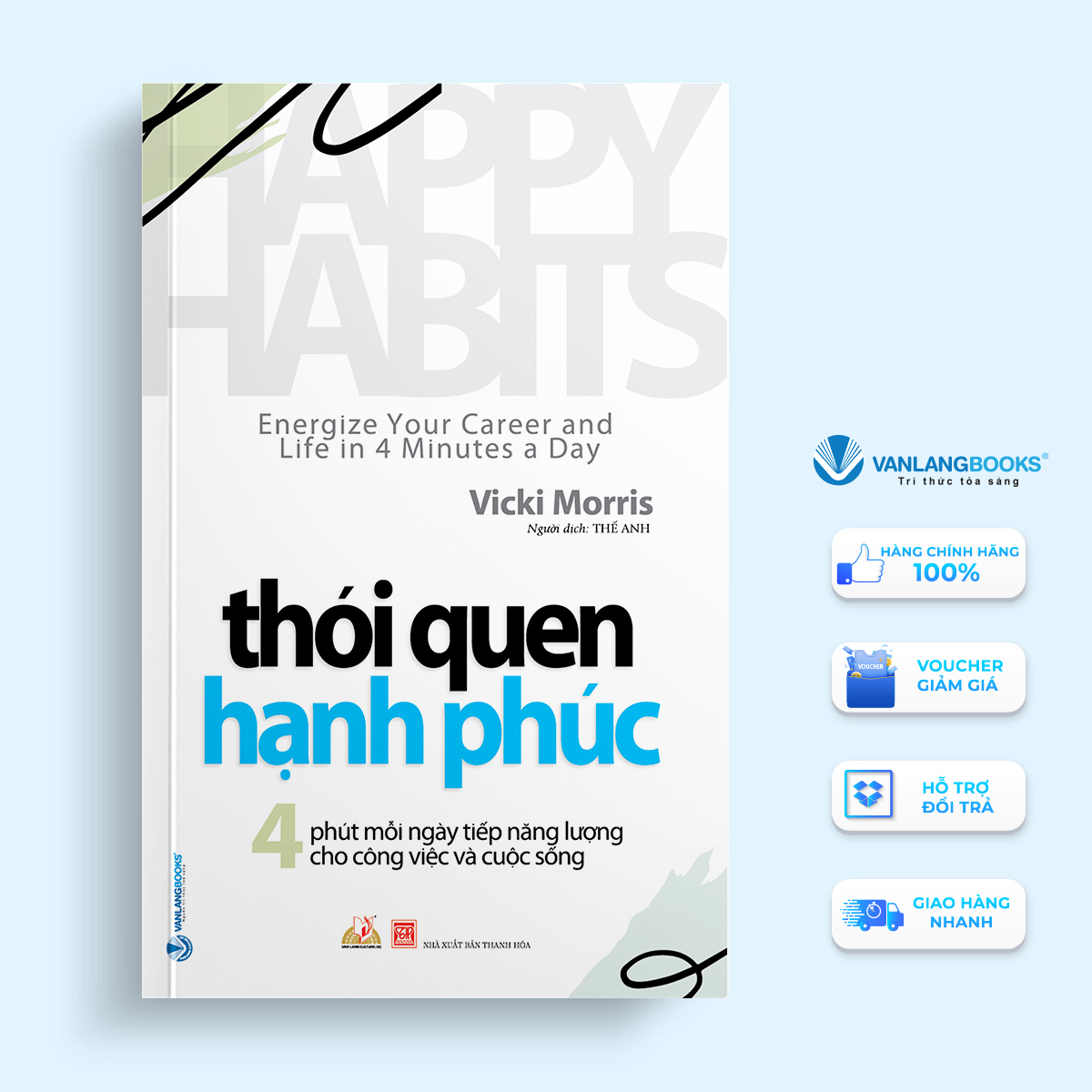 Sách - Thói Quen Hạnh Phúc-Vanlangbooks