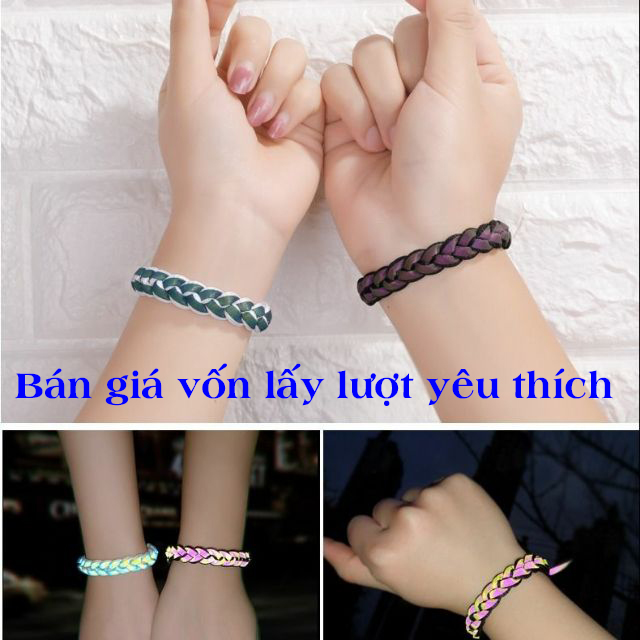 Combo 8 Vòng tay phản quang cực chất