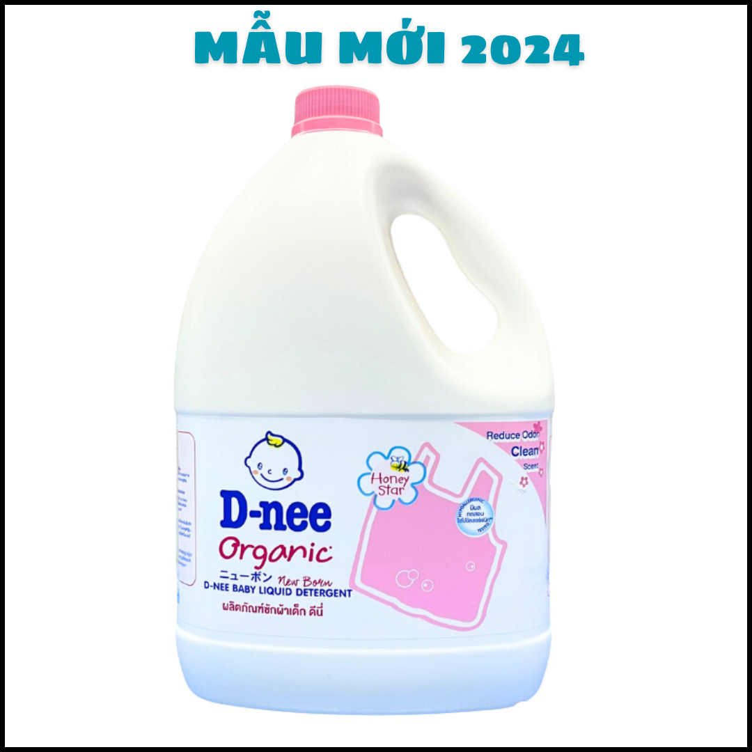 [Chính hãng] Nước Giặt Dnee Thái Lan Can 3000ml. Túi Dnee 1400ml