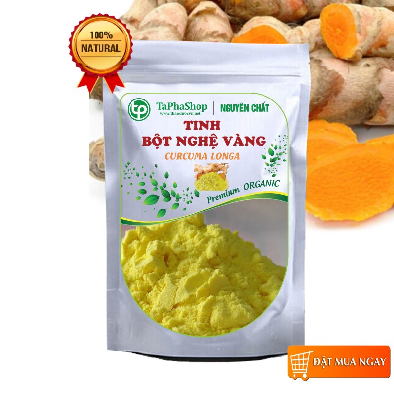Tinh bột nghệ vàng nguyên chất 500g - Tấn phát